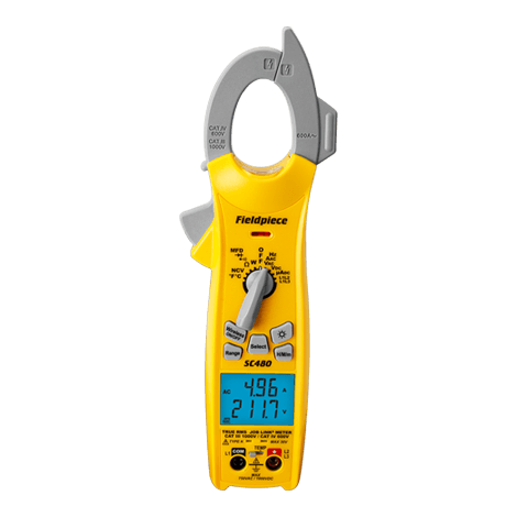 Pinza amperometrica Fieldpiece SC480