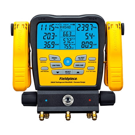 Digitale Monteurhilfe mit Vakuummeter Fieldpiece SM382V
