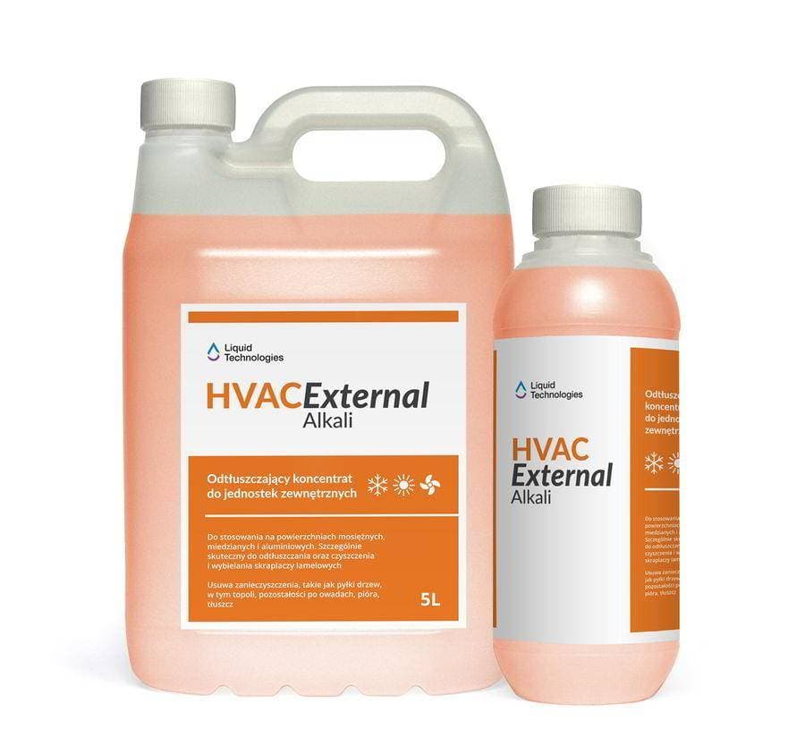 Reinigungsmittel für Lamellenverflüssiger und Ventilatoren HVAC EXTERNAL Alkali 1 l — Bild 1