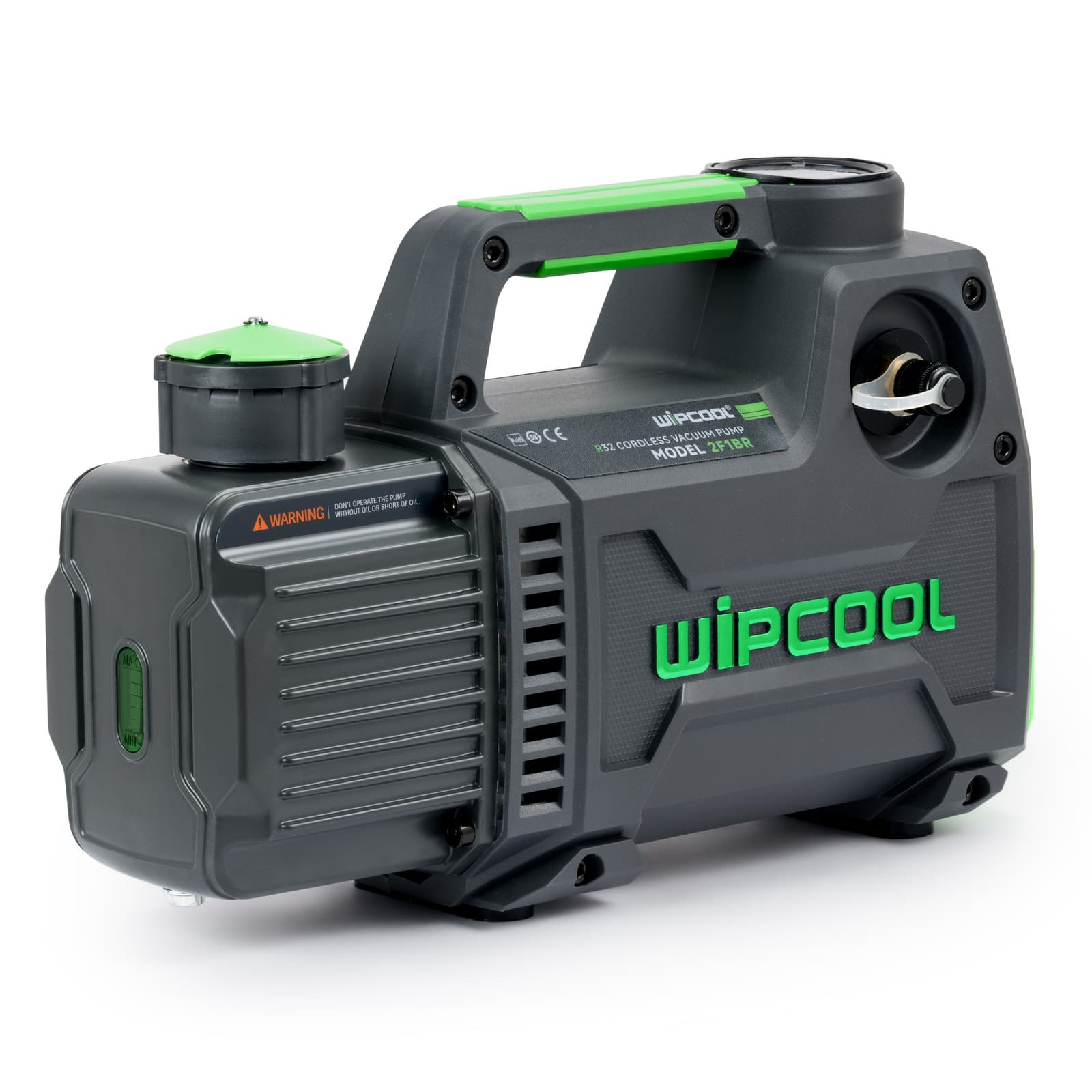 Set: Zweistufige Vakuumpumpe 2F1BRK, Koffer, Konverter, Adapter Makita und Bosch — Bild 1
