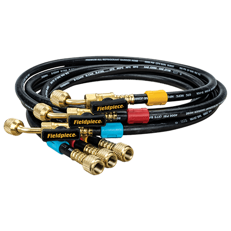 Serviceschlauch-Set mit Kugelhähnen Fieldpiece HR3BM